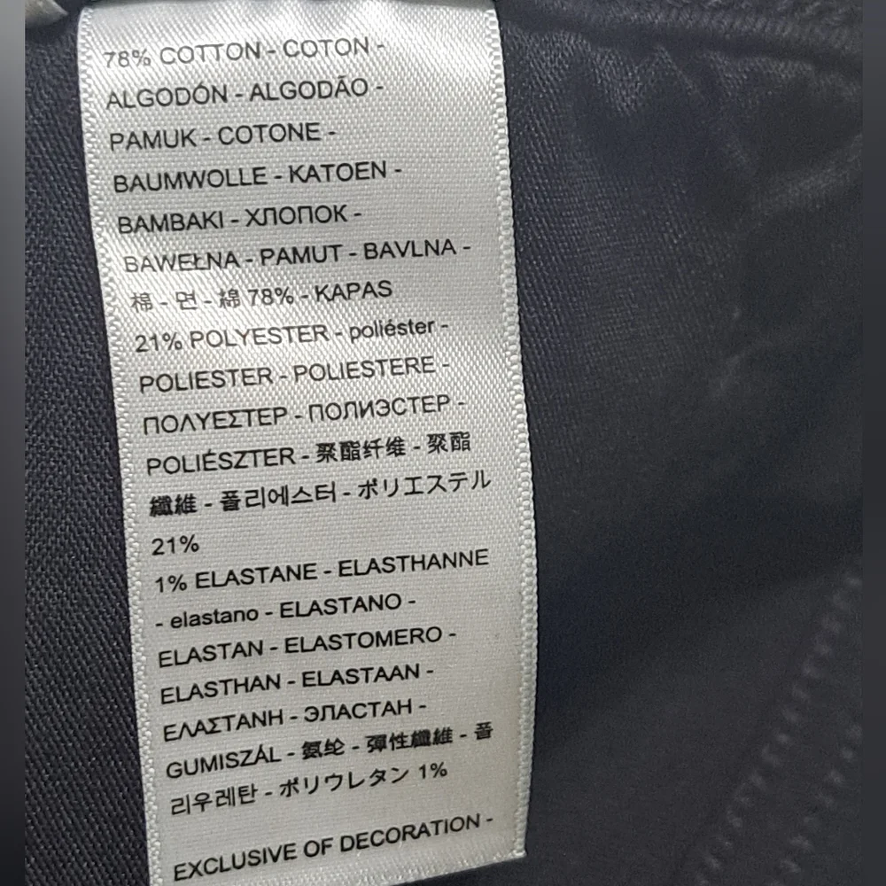 Levi's Women's 726 High-Rise Flare  Stretch  Denim Jeans Black 34 X 32 NWT - Picture 9 of 15